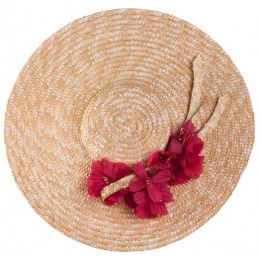 Small Provençal Hat Mila Natural Straw - Traclet