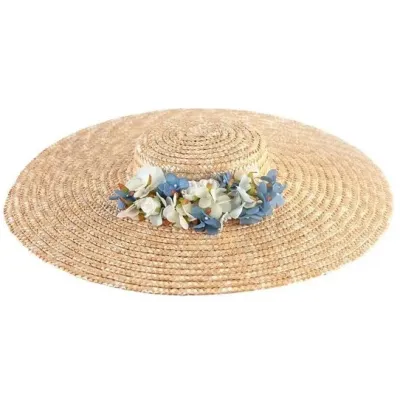 Provençal Hat Azul Natural Straw - Traclet  Reference: 19789| Chapellerie Traclet