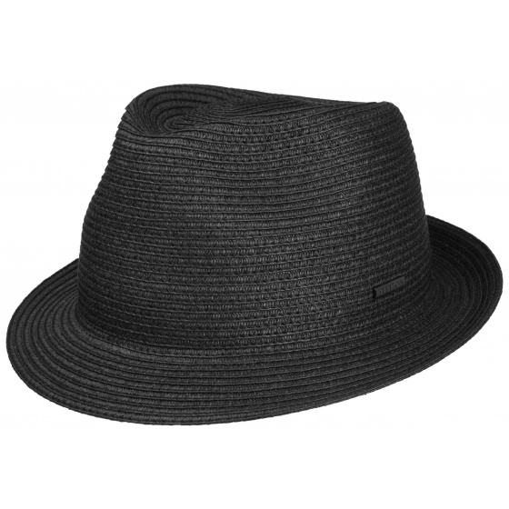 Trilby Havana Toyo Hat Black UPF 40+ - Stetson