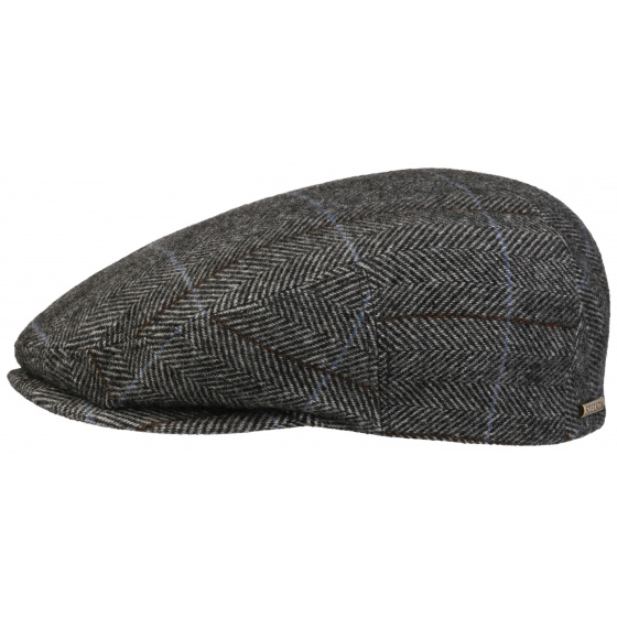 Kent EF Grey Ear Flap Cap - Stetson