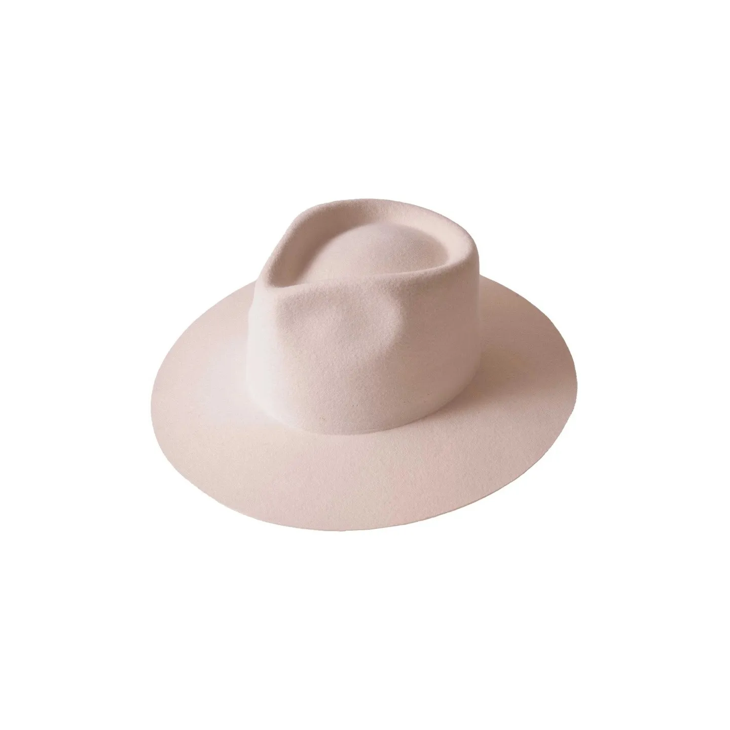 Chapeau Fedora Rancher Feutre crème - American Hat réf 19835 chapellerie traclet