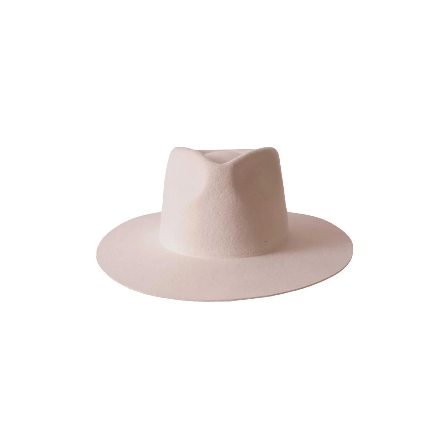 Chapeau Fedora Rancher Feutre crème - American Hat réf 19835 chapellerie traclet