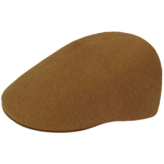 Seamless wool 507 Camel Cap - Kangol
