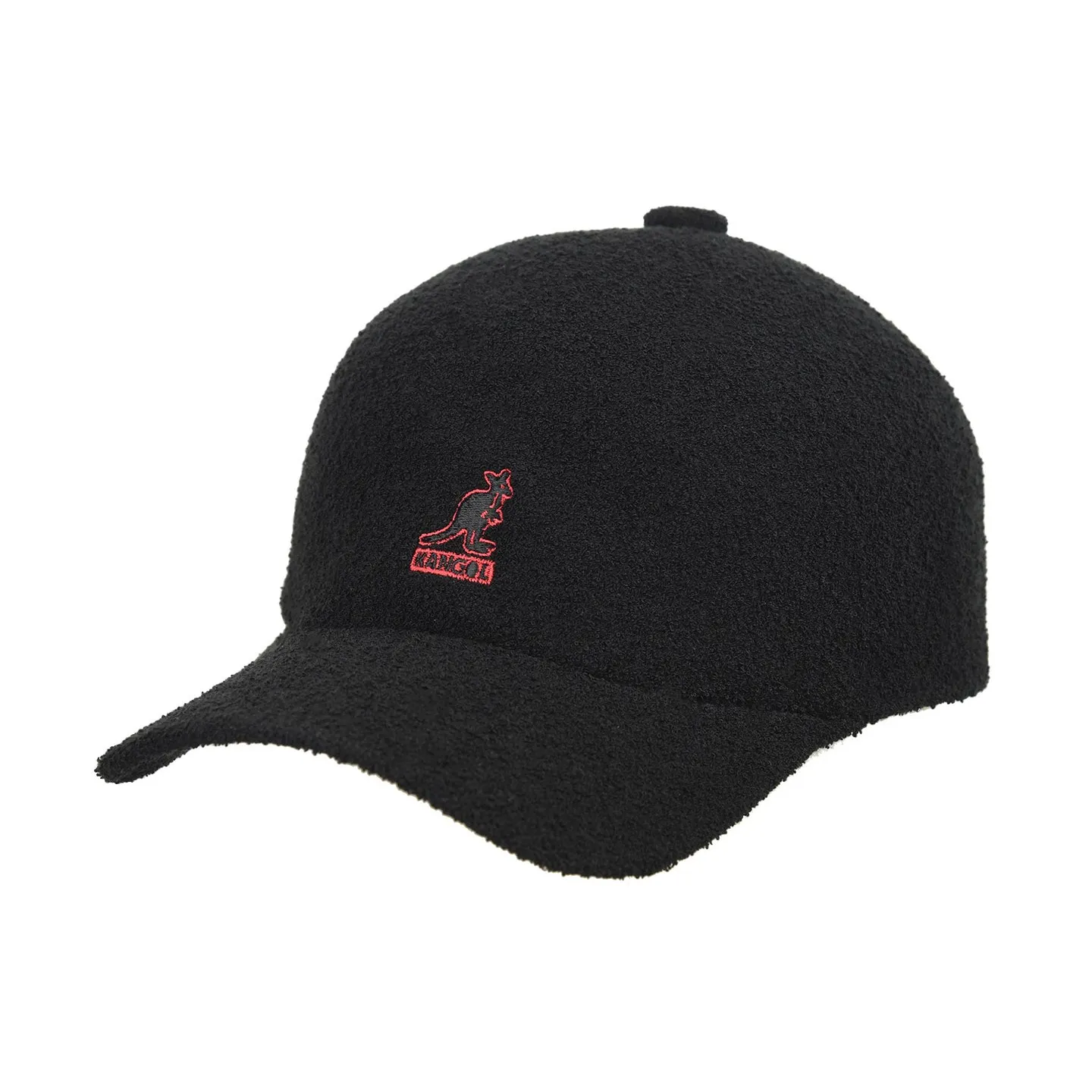 Bermuda Elastic Spacecap Black Cap - Kangol Reference: 19840| Traclet Hat Shop