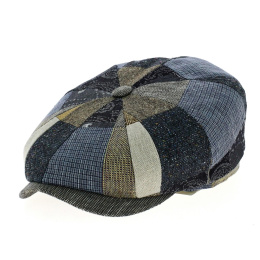 Stetson Pixo Linen Patchwork Hatteras Cap