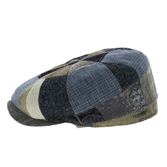Stetson Pixo Linen Patchwork Hatteras Cap