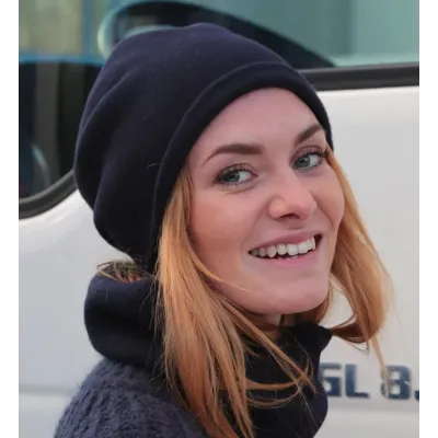 Bonnet Long Nero Laine - Kopka