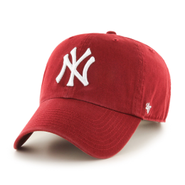 47 MLB NEW YORK YANKEES CLEAN UP RAZOR RED Cap