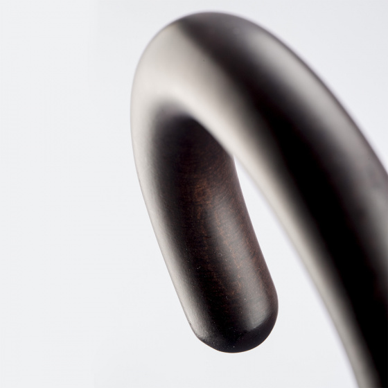 Parapluie Canne Femme Beige Finition Marinière - Piganiol