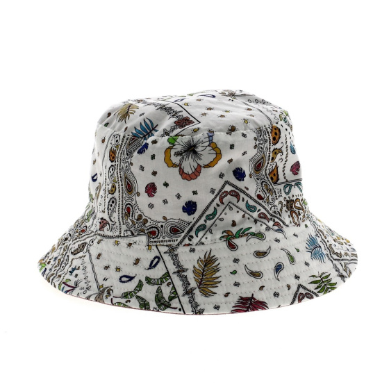 Pink Cotton Reversible Josh Bucket Hat - MTM