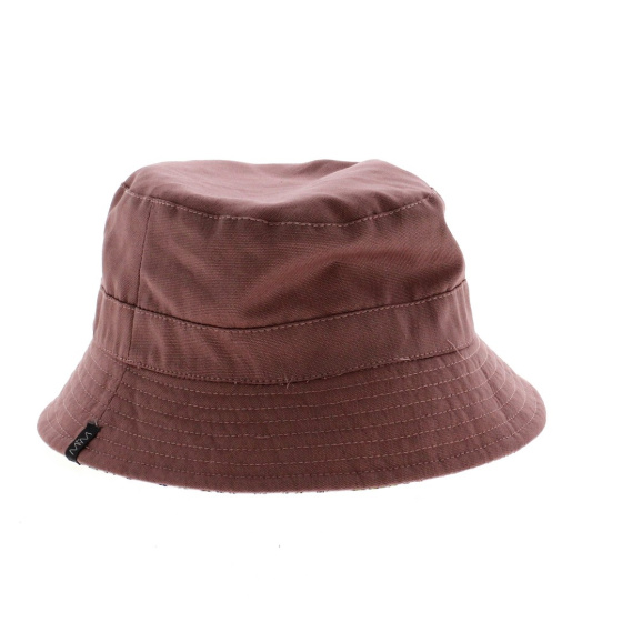 Pink Cotton Reversible Josh Bucket Hat - MTM