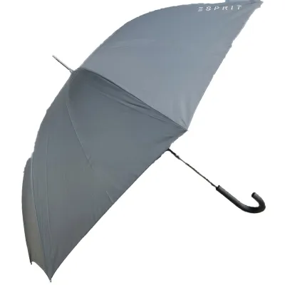 Parapluie Canne Long Semi Automatique bleu - Esprit Référence : 19894
