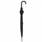 Long Semi-Automatic Walking Stick Umbrella black with heart pattern - Esprit