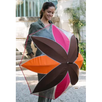 Parapluie Femme Transparent Rosace  - Piganiol Reference : 19904| Chapellerie Traclet
