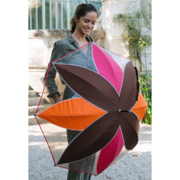 Women's Transparent Rosace Umbrella - Piganiol