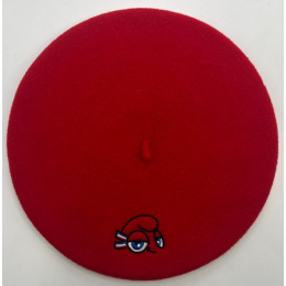 Official Paris 2024 Red Mascot Beret - Le Béret Français