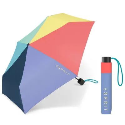 Multicolored Mini Slim Umbrella - Esprit - Esprit Traclet Shop Reference: 19944| Traclet Hat Shop