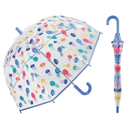 Parapluie Enfant Cloche Transparent Imprimé Méduse - Benetton