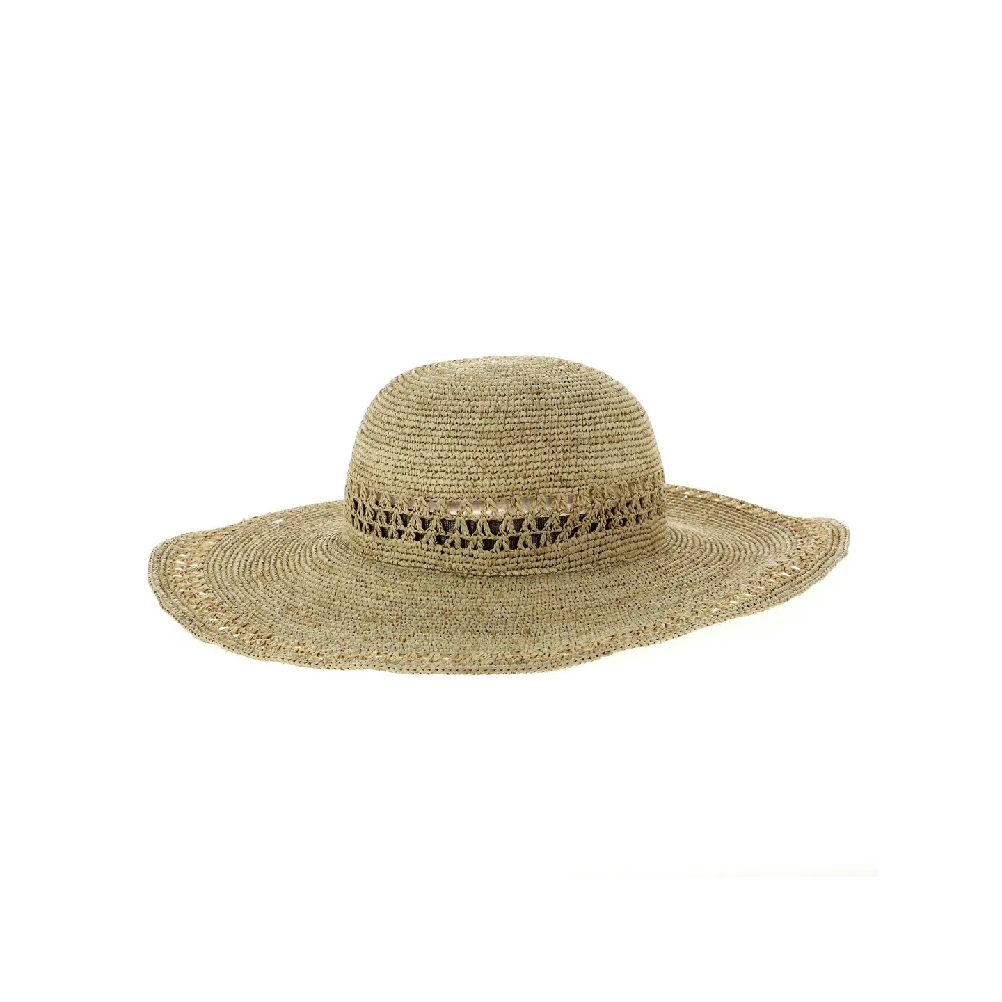 Capeline Elyne Paille Raphia Naturelle - Traclet