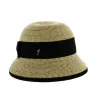 Chapeau Cloche Santornin Paille Naturel - Fléchet