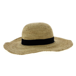 Latin Raffia Wide-Brimmed Hat - Traclet