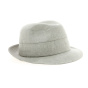 Traclet Beige Cotton and Linen Bucket Hat