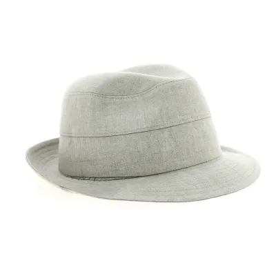 Traclet Beige Cotton and Linen Bucket Hat Reference: 19964 | Traclet Hat Shop