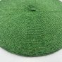 Summer Cotton Silk & Linen Beret Cactus Green - Le Béret Français