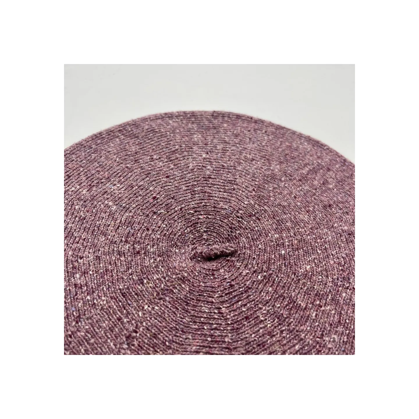 Summer Cotton, Silk & Linen Beret in Lavender - Le Béret Français  Reference: 19970| Chapellerie Traclet