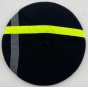 Classic Black Beret with Ribbons - Le Béret Français
