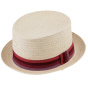 Niccolò Straw Semi Top Hat - Traclet