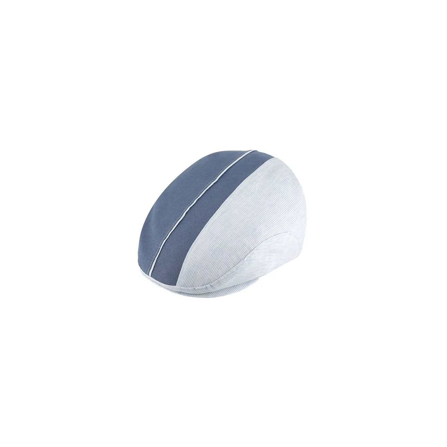 Casquette Plate Giovanni Lin Bleues - Traclet Reference : 19983| Chapellerie Traclet