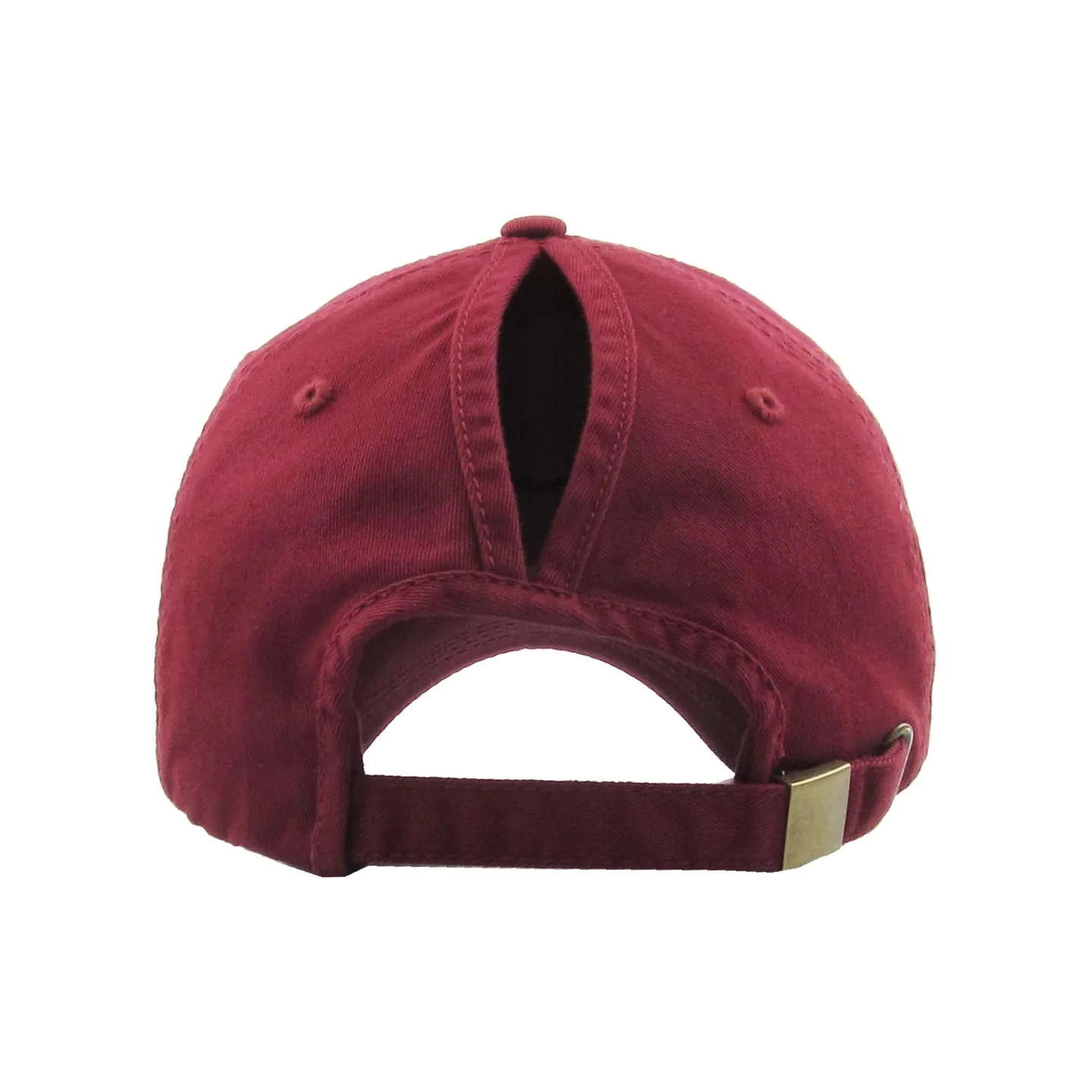 Casquette Baseball Femme Ponytail Bordeaux - Traclet  Reference : 19985| Chapellerie Traclet