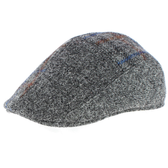 Casquette Ascot en Harris Tweed Laine - CRAMBES