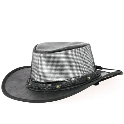 Brown Oiled Foldaway Cooler Australian Hat - Barmah Reference: 6931 | Traclet Hat Shop
