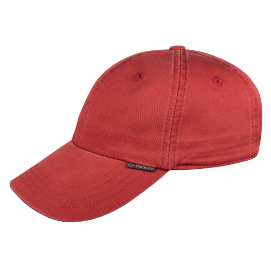Göttmann Palma Cotton Red Baseball Cap UPF40+