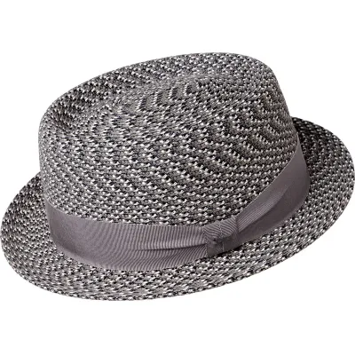 Grey Waits Porkpie Hat - Bailey Reference: 20000| Traclet Hat Shop