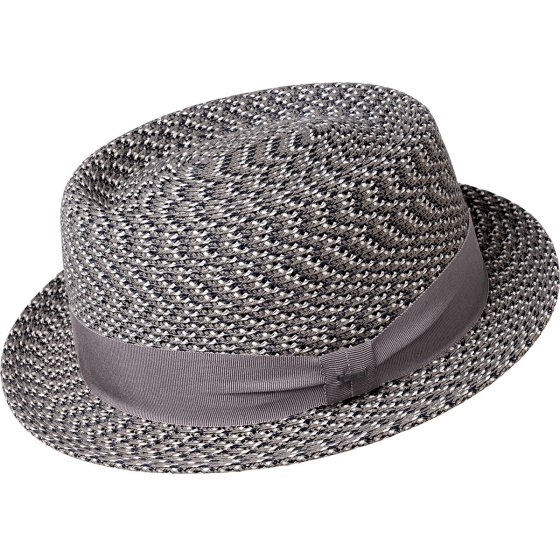 Grey Waits Porkpie Hat - Bailey