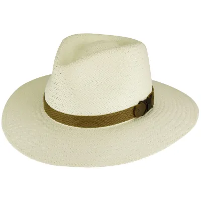 Oswego Natural Paper Panama Fedora Hat - Bailey Reference: 20004| Traclet Hat Shop