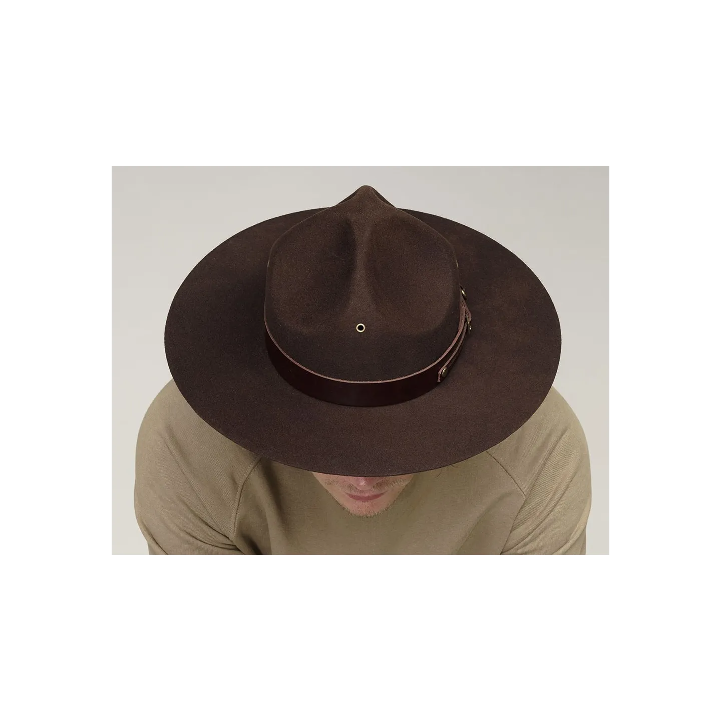 Chapeau Scout Montana Feutre Laine Marron - Bailey  Reference : 20007| Chapellerie Traclet