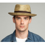 Natural Aged Panama Tessier Fedora Hat - Bailey