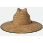 copy of Paradise Island Traveler Crest Sun Straw Hat - Brixton