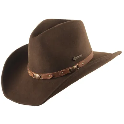 Chapeau Bandit Western Marron - Scippis
