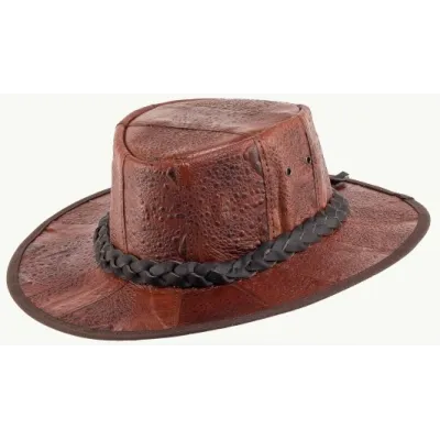 Traveller Outback Toad Leather Hat - Scippis Reference: 20022| Traclet Hat Shop