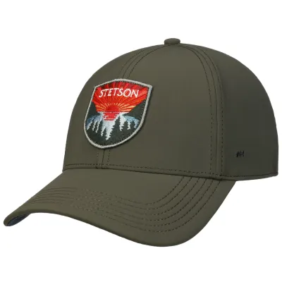 Olive Sunset Baseball Cap - Stetson ref 20028 traclet hat shop