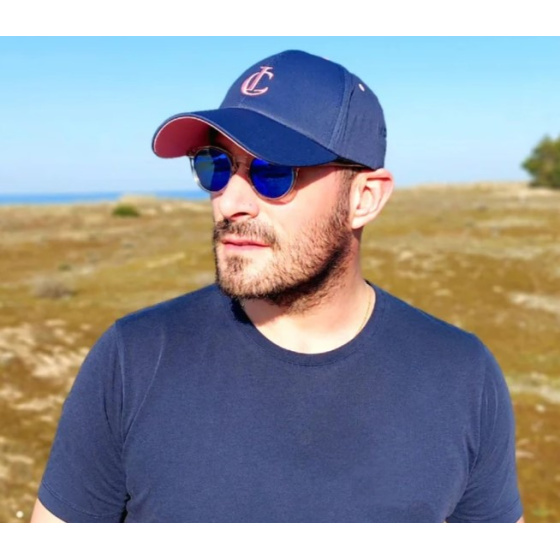 Recycled Polyester Baseball Cap Blue - Le chapoté