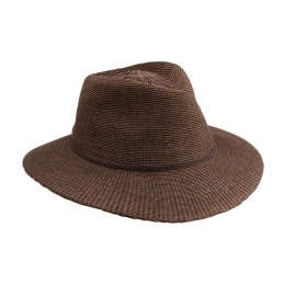 Chapeau Traveller Gilly marron UPF 50+ - House of Ord
