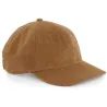 Camel Velvet Baseball Cap - Beechfield - Traclet Hat Shop - Reference: 16953