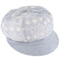 Blue Anemone Newsboy Cap - Traclet