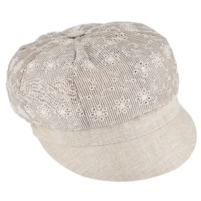 Casquette Gavroche Anémone Beige - Traclet